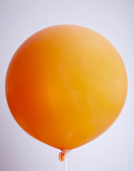 Orange Metallic balloons 24 