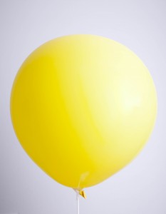 Pastel Yellow balloons 24 