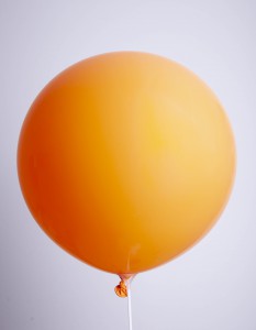 Pastel Orange balloons 24 