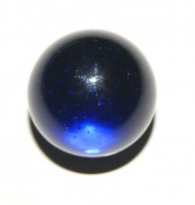 Box of 3600 Marbles - Dark Blue Crystal - 16mm