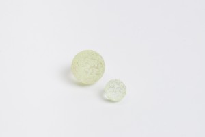 Glow in the Dark Moon Beads - 20 / 16mm + 1 / 25mm