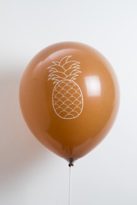 12 '' balloon- Assorted Pineapple Print